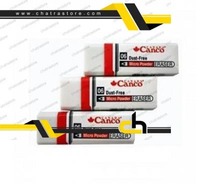 پاک کن برند CANCO مدل میکرو پودر 06 (سفید و مشکی) بسته 32 عددی